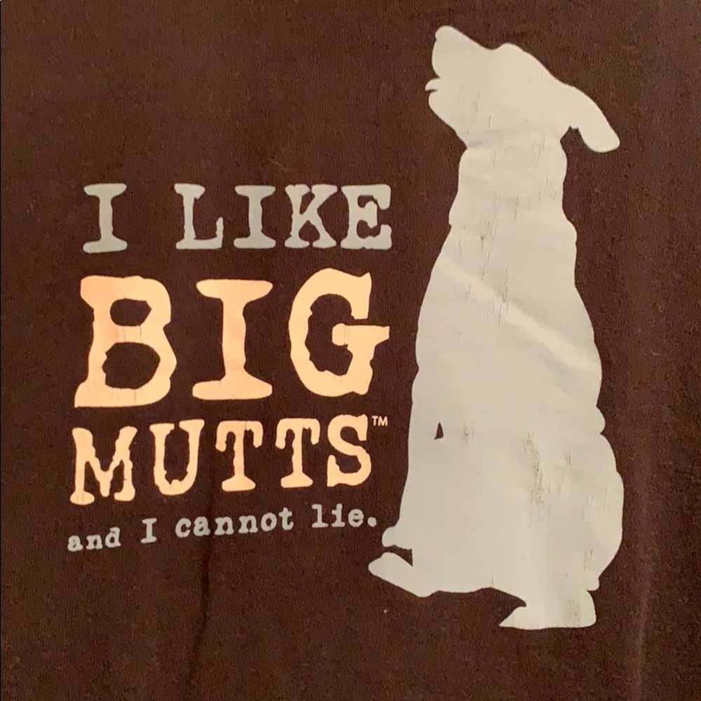 Dog is Good “I Like Big Mutts” T size large